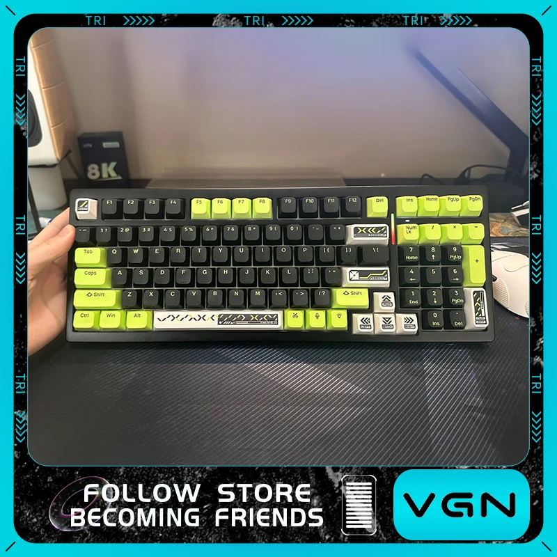 

VGN S99 Pro Mechanical Keyboard Tri-mode Aluminium Alloy Gaming Keyboard Smart SPEED X Quick Trigger Hot Swap PC Laptop Keyboard