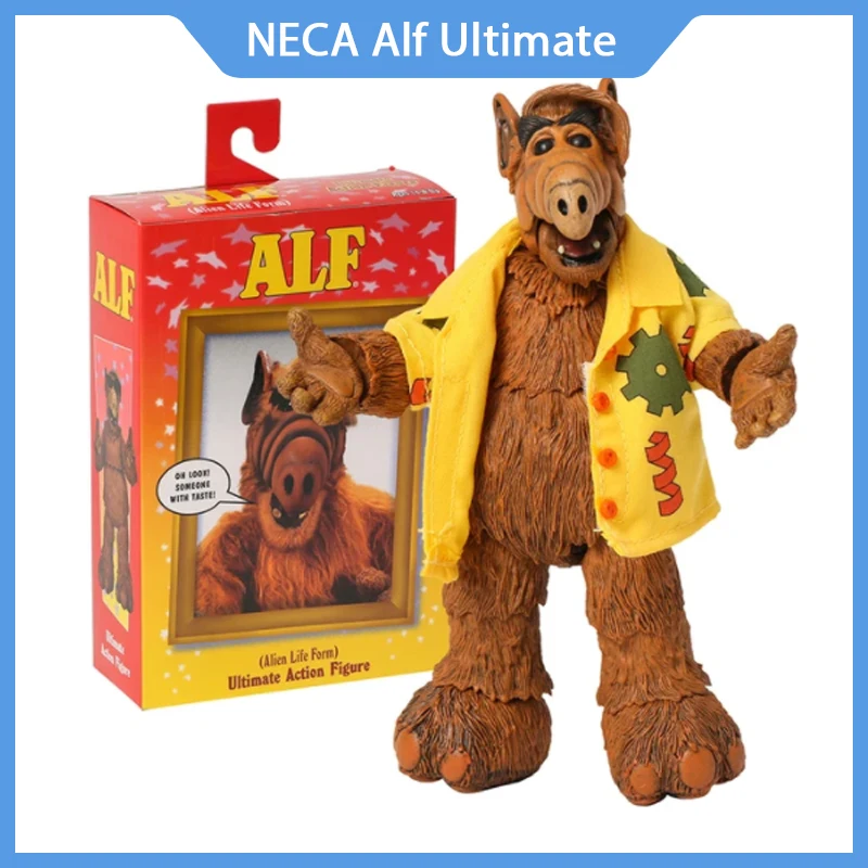 In Stock Neca Alf Ultimate Model Action Figure Statue Decoration Toys Hobbies Gift 7-Inch