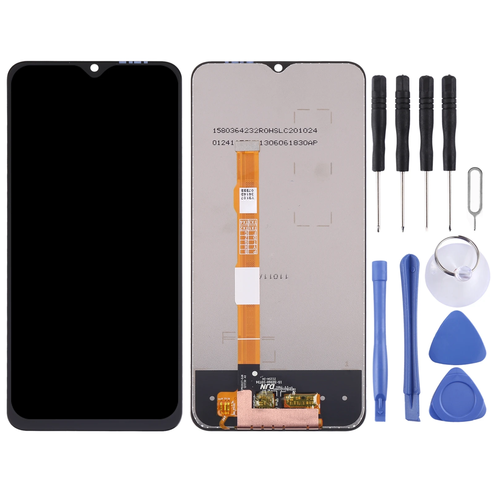 LCD Screen and Digitizer Full Assembly for Vivo Y53s 5G V2111A V2058