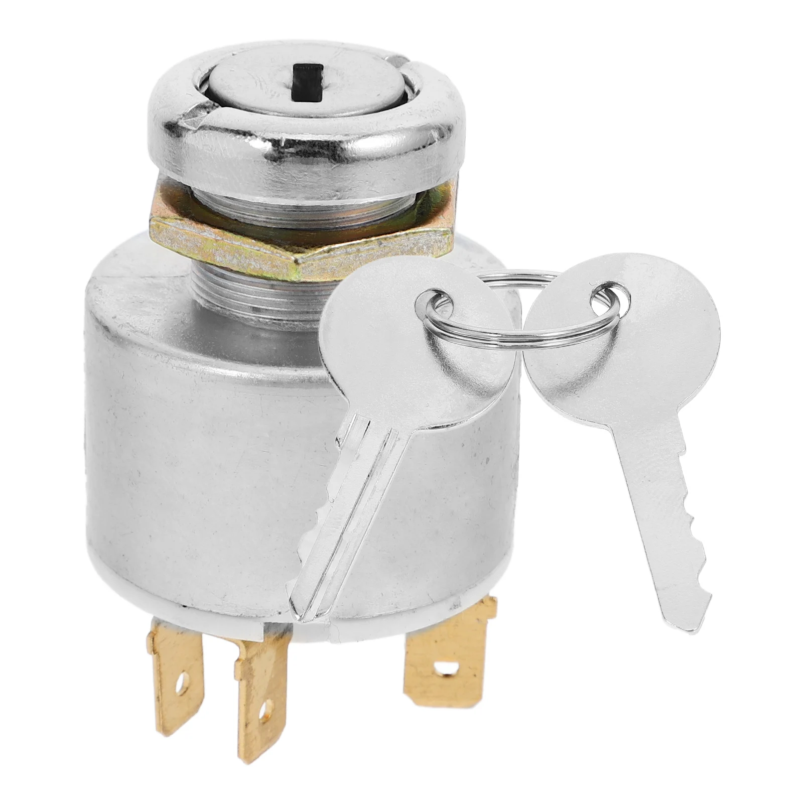 

Ignition For Car Vehicle 12V Auto Starter Replacement Key Ignition Lock Switch Universal Automotive Accessory Starter