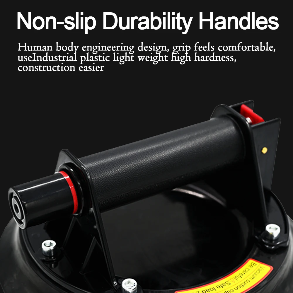 8 Inch Vacuum Suction Cup Maximum 200kg Air Pump Vacuum Suction Cups Powerful Heavy-Duty Strong Hand Pump Sucker Lifted