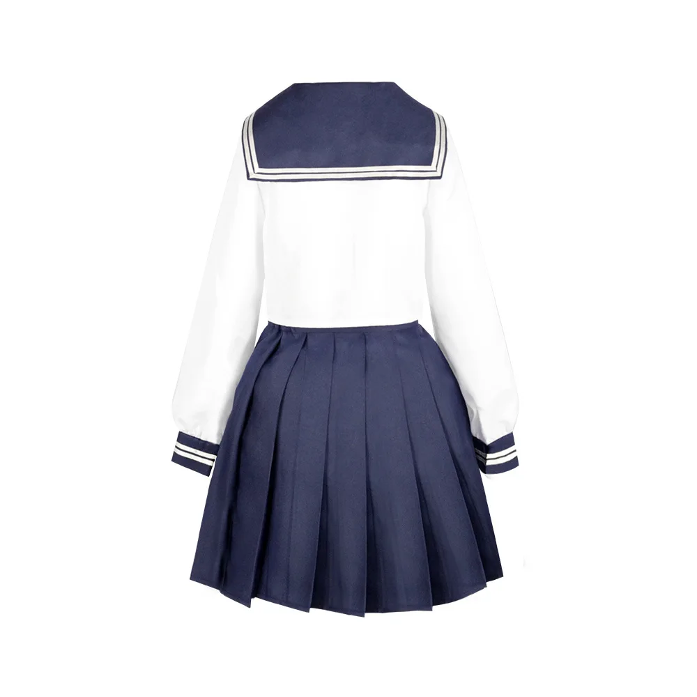 Spell Back To War Riko Cosplay Costume Women's 2D Comic-Con Cosplay College Style Girls Skirt Sailor Suit
