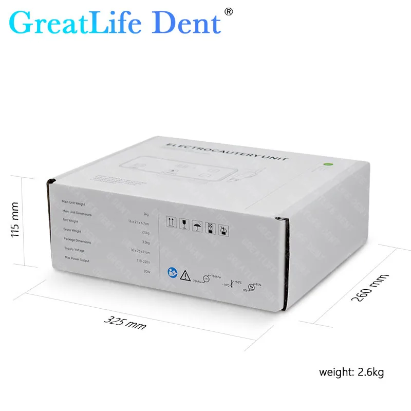 GreatLife Dent Dental Electric Knife 40W High Frequency Surgery Scalpel Portable Electrosurgical Unit Electric Surgical Scalpel