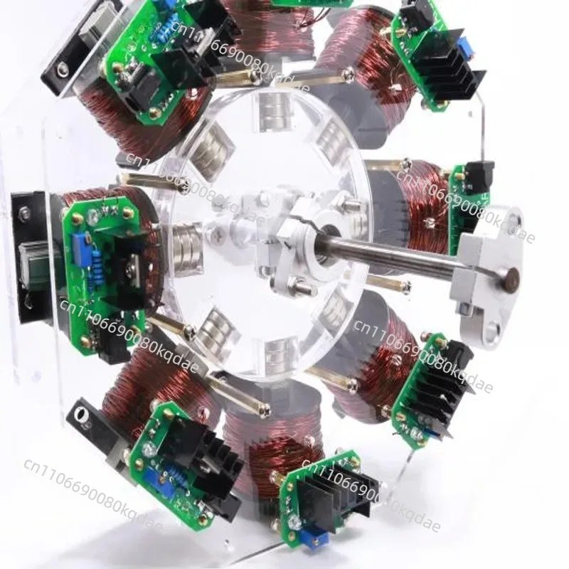 High‑Power Disc Brushless Motor Model,Mechanical Physics Demonstration DIY Experimental Display Hardware Ornament Parts