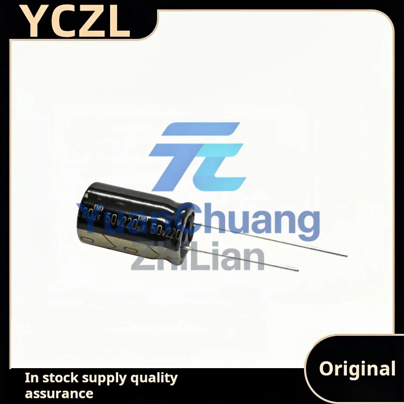 10PCS brand new genuine RFO 50v220uF gold audio fever imported electrolytic capacitor