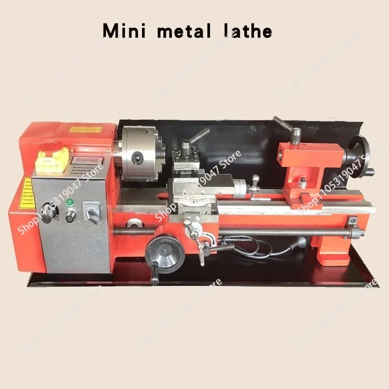 CJ0618 Small Lathe Metal Household Micro Lathe DIY Teaching Multifunctional Mini Lathe view 2