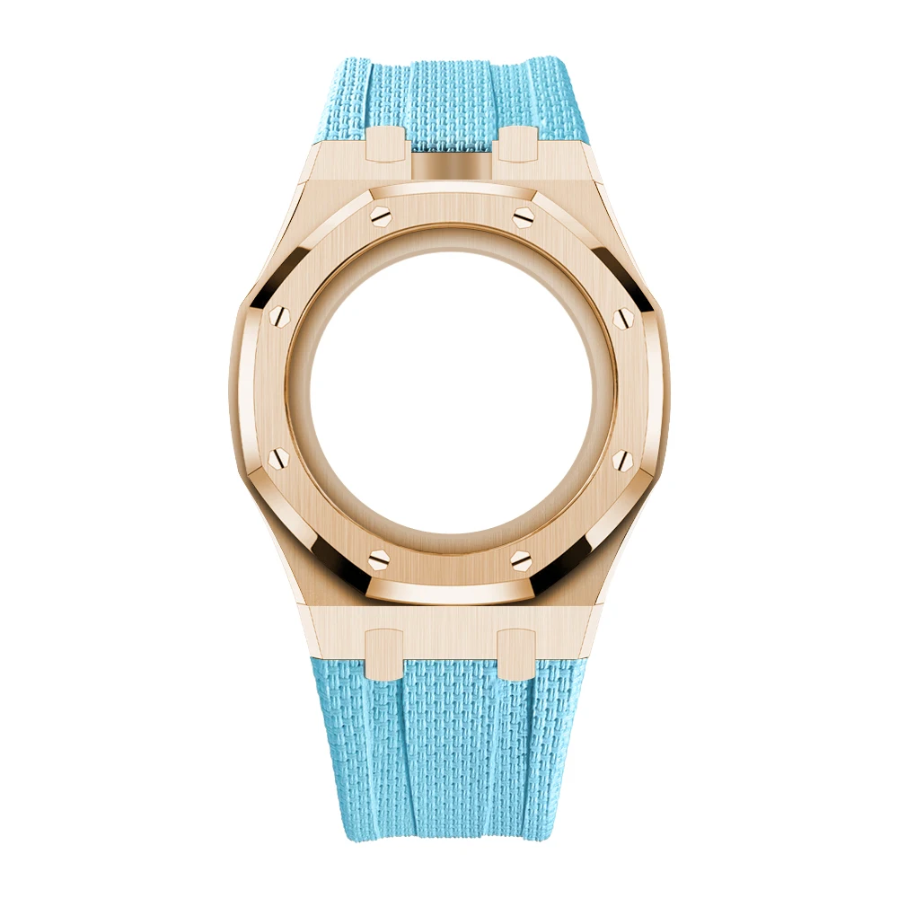 Luxury Stainless Steel Case+Stainless Steel Strap For For Swatch X AP Royal POP Pocket Changer To Wristwatch image 3