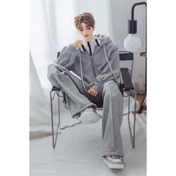 BJD Doll Casual Sports Outfit Hoddie+Pants+Undershirt 1/6 1/4 1/3 Uncle SD Doll Clothing Accessories CMB333