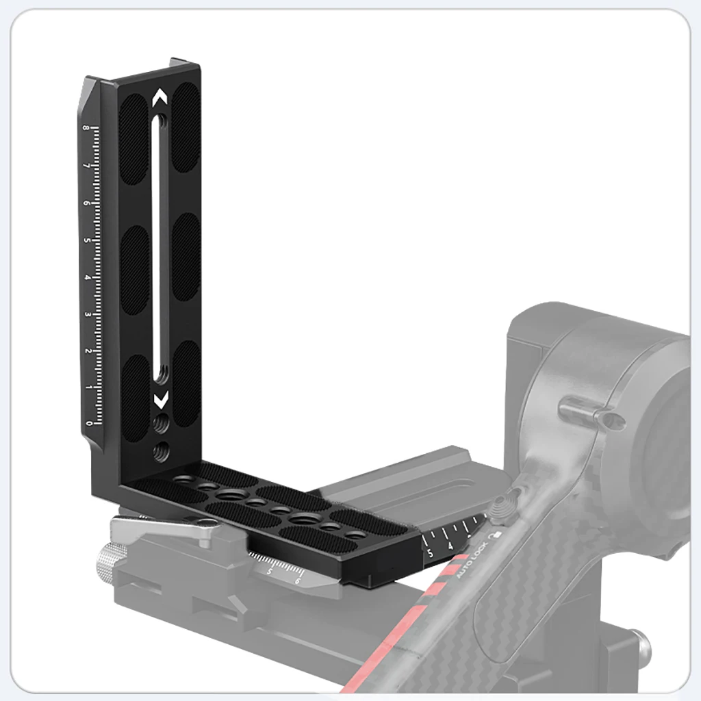 L Halterung Kamera Schnell wechsel platte für Dji Ronin S4/S3/S2 Gimbal Vertikal Stabilisator Zubehör l Form halter für Arca Schweizer – Detail 27