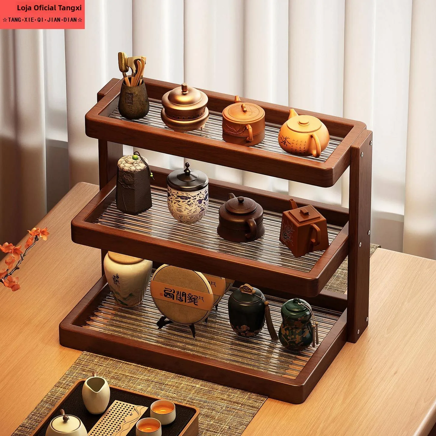 wood-cup-holder-desktop-water-cup-tea-cup-coffee-cup-multi-layer-storage-shelf-home-use-cup-display-stand-surface-place