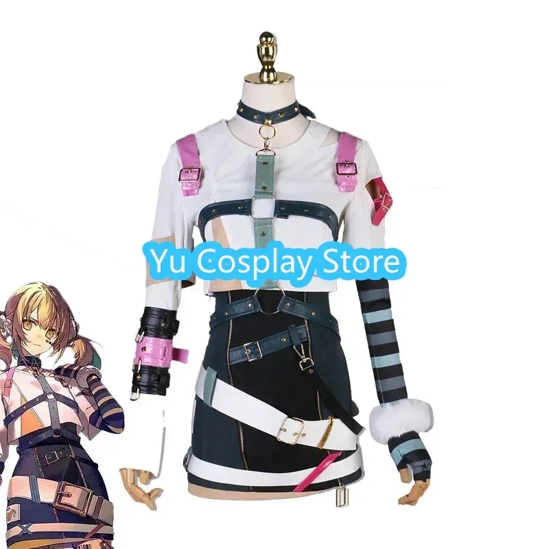 Game Project Sekai Colorful Stage Azusawa Kohane Cosplay Costumes Women Dress Suit Anime Clothing Halloween Uniforms Custom Made