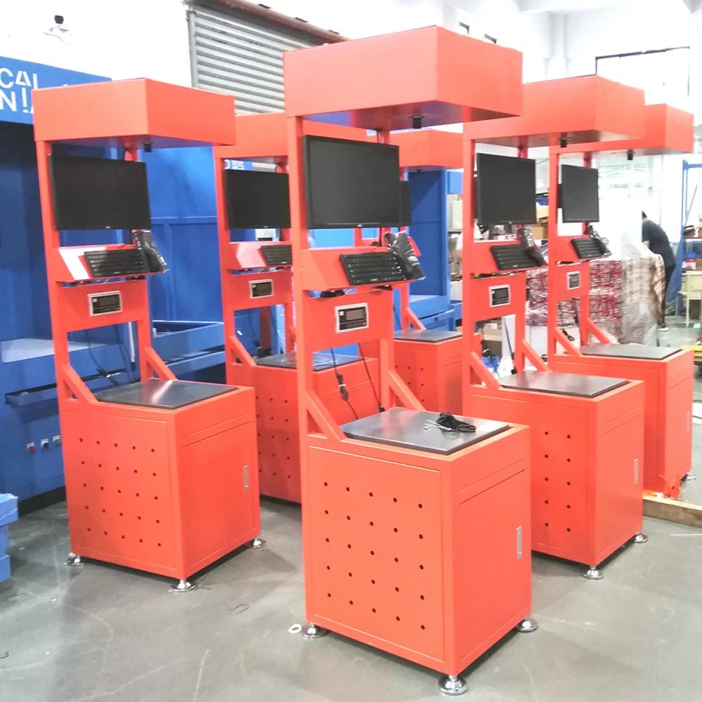 Logistics Automation Dims And Weight Dimensional Weight Scale Small Parcel Cubing Weighing System