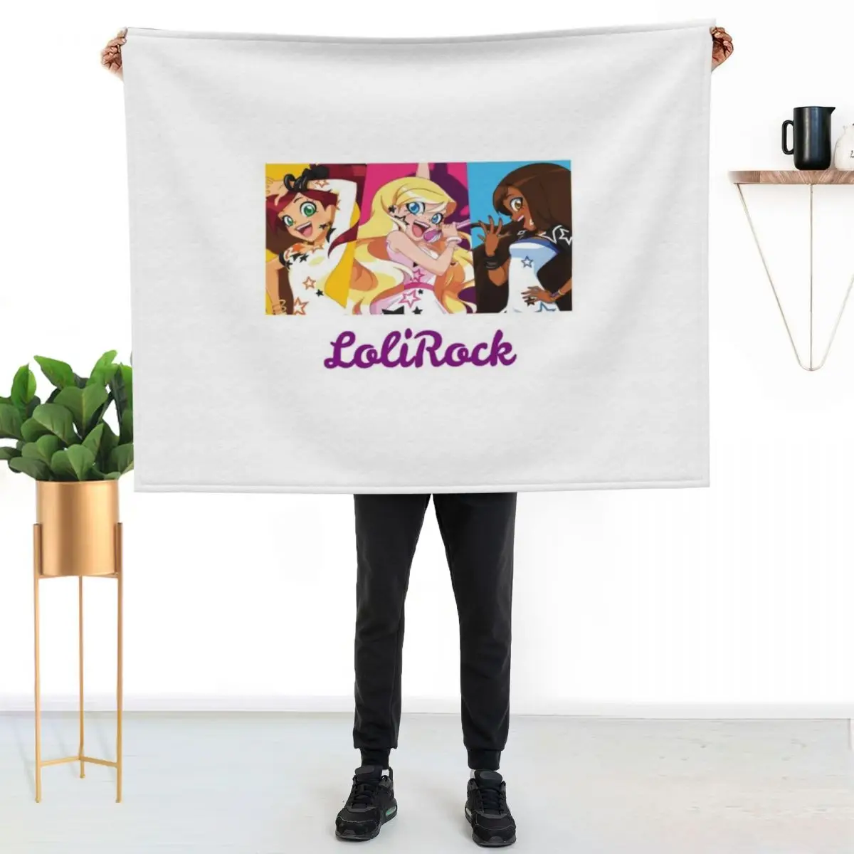 

LoliRock Throw Blanket Lightweight Cozy Blanket for Bed Sofa
