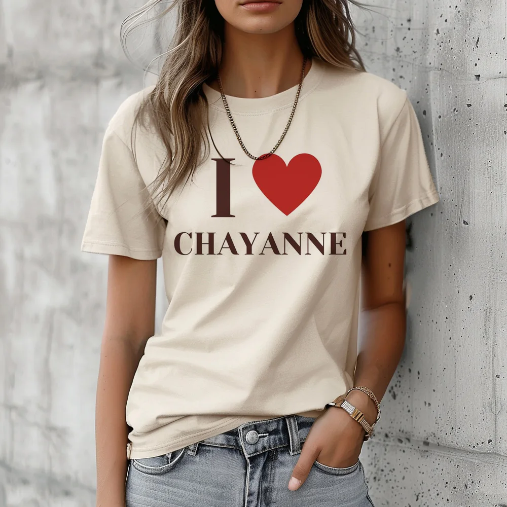 Chayanne t-shirts women summer Tee girl funny graphic clothing