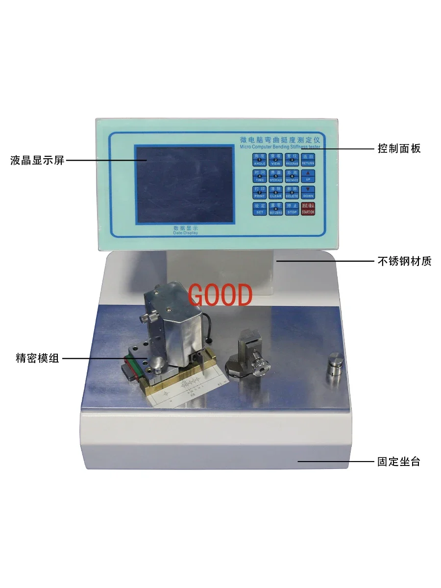 Computer Stijfheid Tester Vouwen Stijfheid Tester Papierstandaard