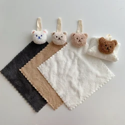 Afvegen Handdoek Schattige Beer Zakdoek Sterke Absorptiemiddelen Doekjes Gezichtshanddoeken voor Keuken Badkamer Baby Zachte