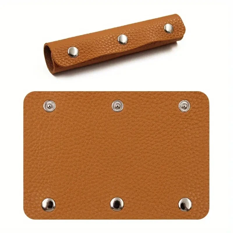 Ledergriff, Schutzhülle, PU-Handtaschengriff, Wickelsattelschnalle, Koffer, Handtasche Schultergurt, Kettentaschenzubehör – Detail 7
