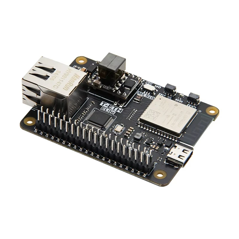 لوحة تطوير إيثرنت T-ETH-Elite ESP32-S3 2.4 جيجا هرتز واي فاي وبلوتوث 5(LE) تدعم مصدر طاقة POE