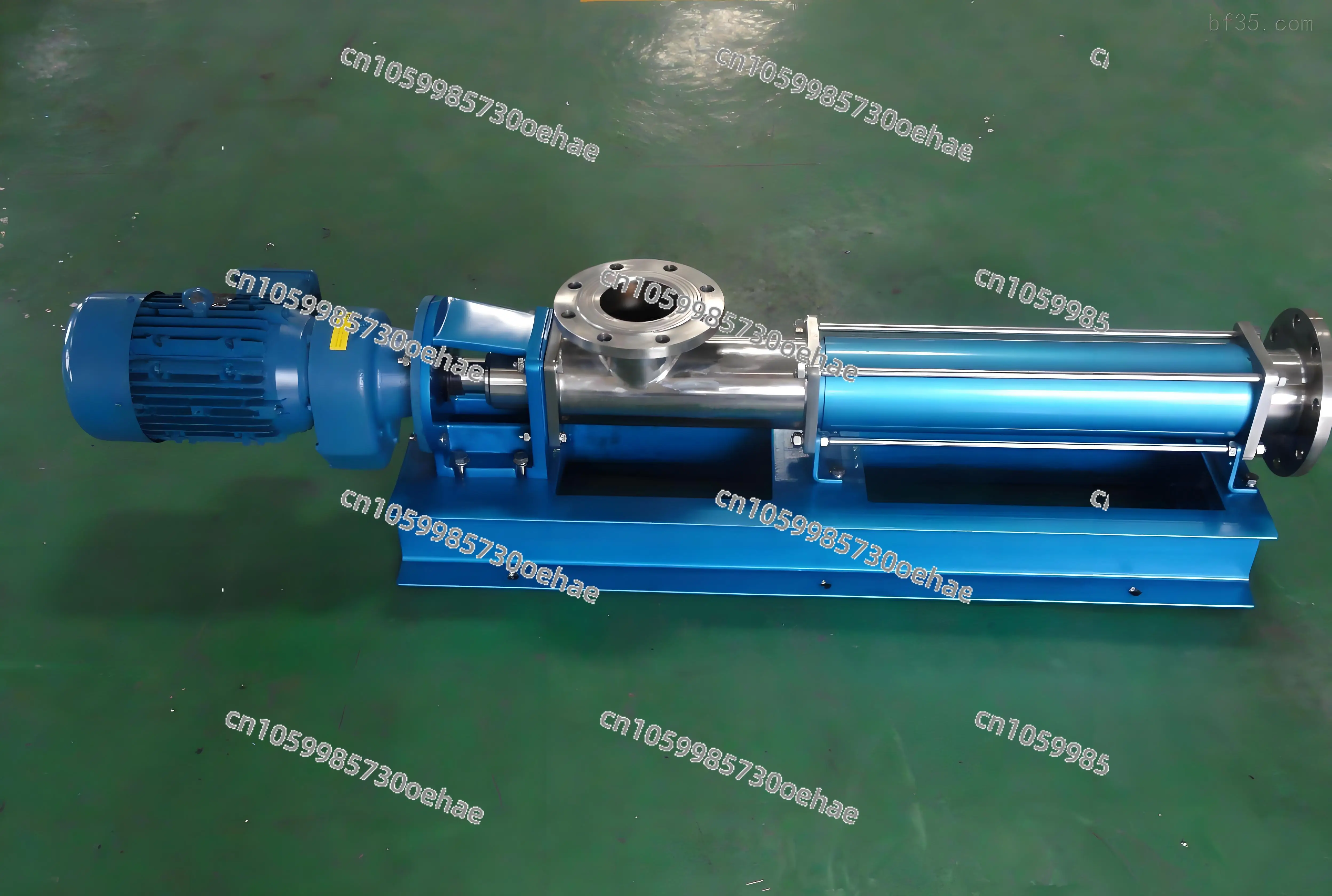 Pompe chimique à vis simple, type G, spirale, simple