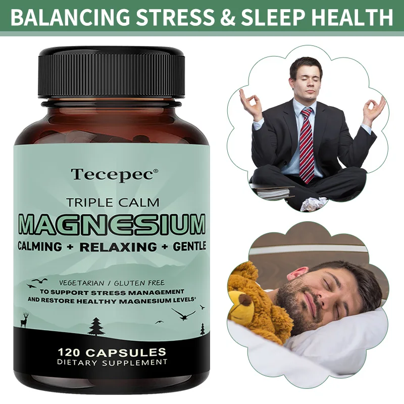 

Магниевые капсулы — регулирует функции мышц и нервов, способствует сну, высоковпитывающийся, тройной магниевый комплекс