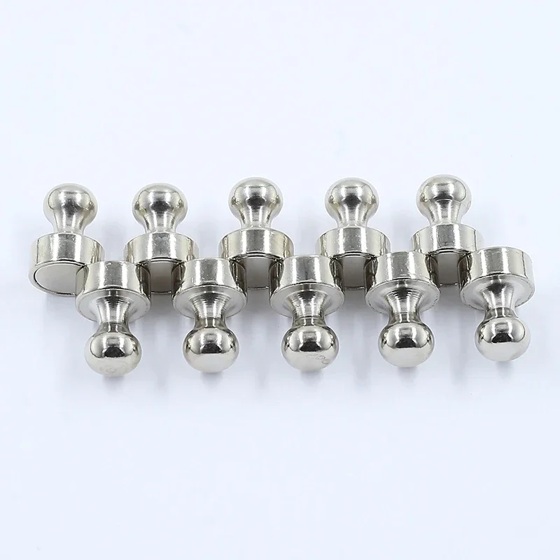 5/10 PCs Super Sterke Neodymium Magneet Magnetische Pushpins Sucker Punaise Stalen Magneet Push Pin voor Koelkast Whiteboard