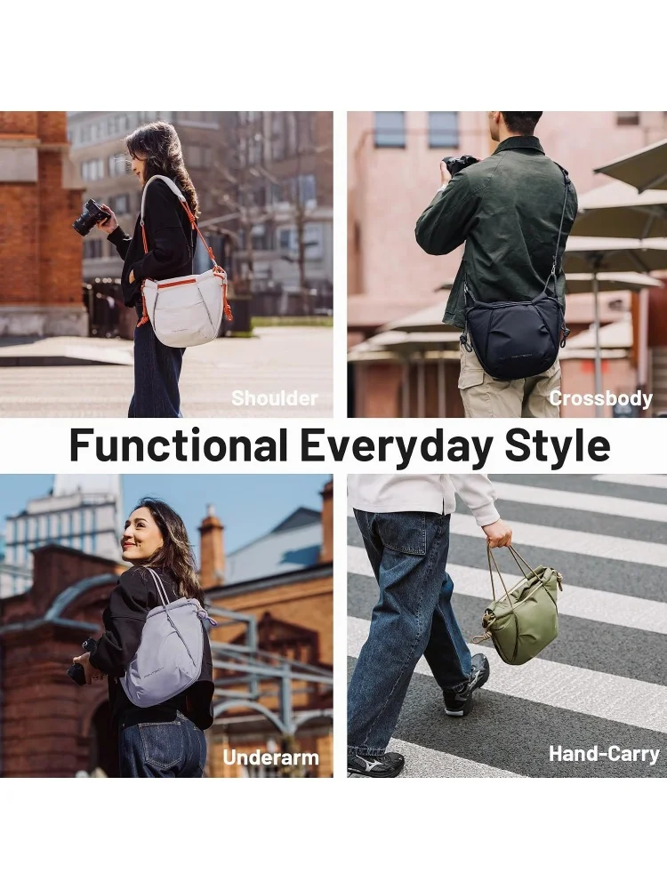 Original PGYTECH OneGo Rope Strap Bag Lightweight Micro Crossbody Single Shoulder Photography Carry Bag Multi Purpose Inner Bag view 5