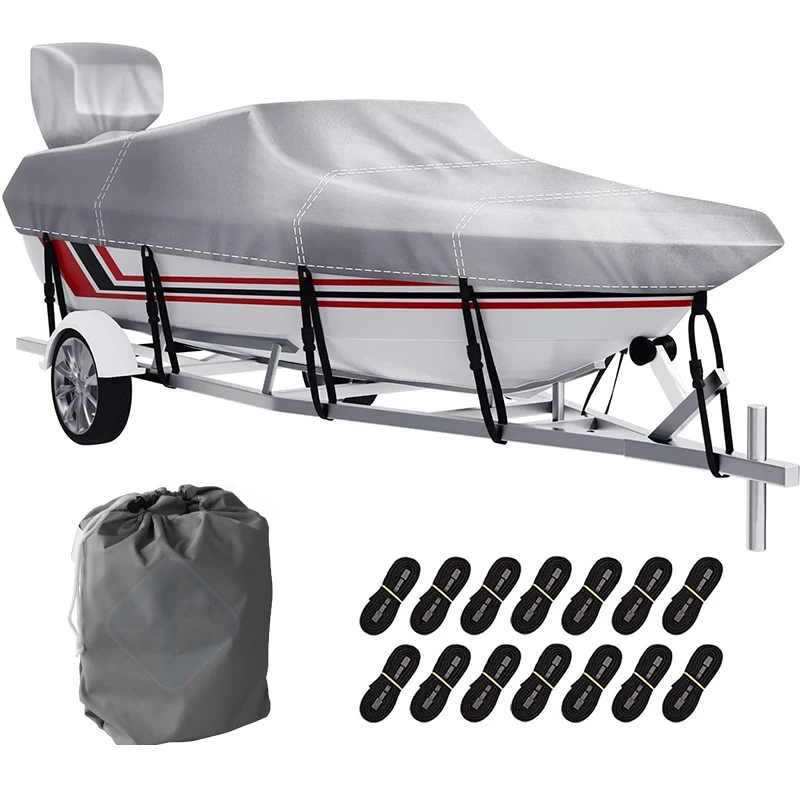 

All Season Universal Boat Cover Waterproof Oxford Cloth Anti Uv All Season Protection Boat Cover