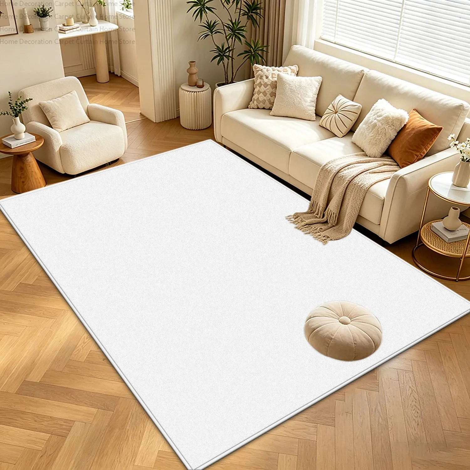 Solid Color Minimalism Plain Carpet for Living Room Large Area Rugs Soft Fluffy Non-slip Washable Floor Mat Bedroom Baby Bedside