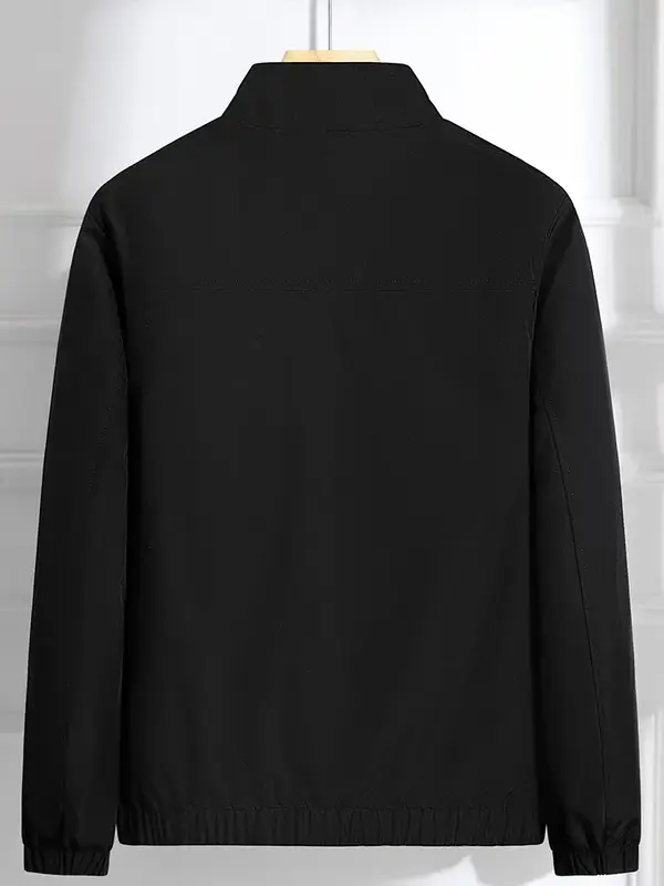 2024 New Plus Size 8xl 7xl Men Jacket Coats Spring Autumn Outdoor Windproof Black Gray Green Large 6xl 5xl Causal Windbreaker - Image 4
