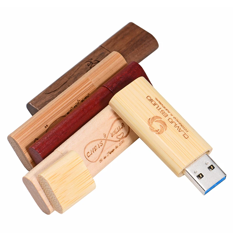 Imagem -05 - Flash Usb de Madeira com Logotipo Personalizado Gratuito High Velocidade Memory Stick Chaveiro u Disk 16gb 32gb 64gb 128gb 10pc Lot Unidade