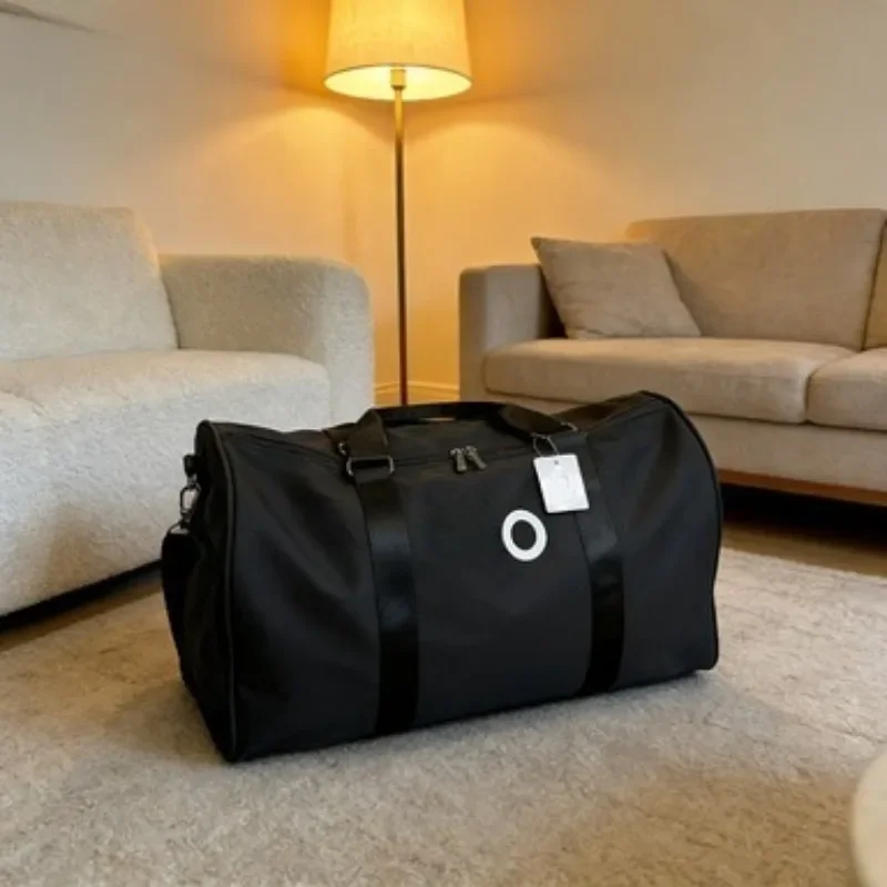 Bolsa de Fitness Unissex 2026, Bolsa de Treinamento Portátil, Bolsa Esportiva com Compartimento Independente para Calçados, Grande Capacidade para Viagens de Negócios