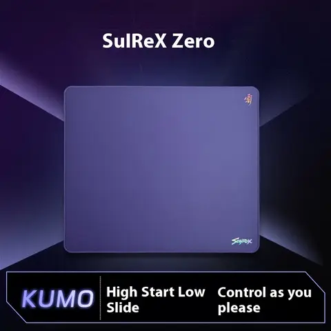 New Scyrox Cloud KUMO Soft Slim Control Gaming Mouse Pad Anti-slip Sink Edging Short TTK Valorant CS2 Gift