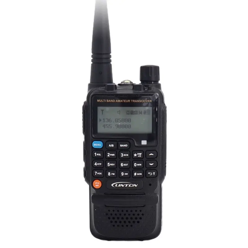 

Lington LT-9900 UV multi-band handheld intercom with Chinese and English menu 10W high power outdoor mini handheld radio