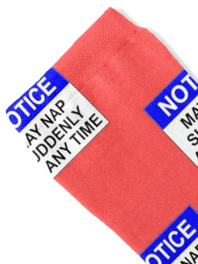 NOTICE: MAY NAP SUDDENLY AT ANY TIME Socks gift set Socks Girl Men's