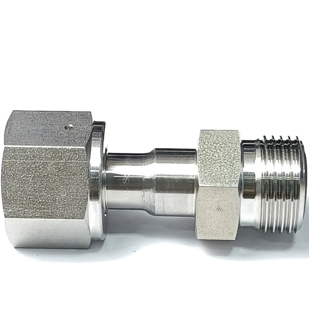 

1/4" 1/2" VCO Male To 1/4" 1/2" VCR Female SUS316L Stainless Steel Pipe Fitting Connector Coupler