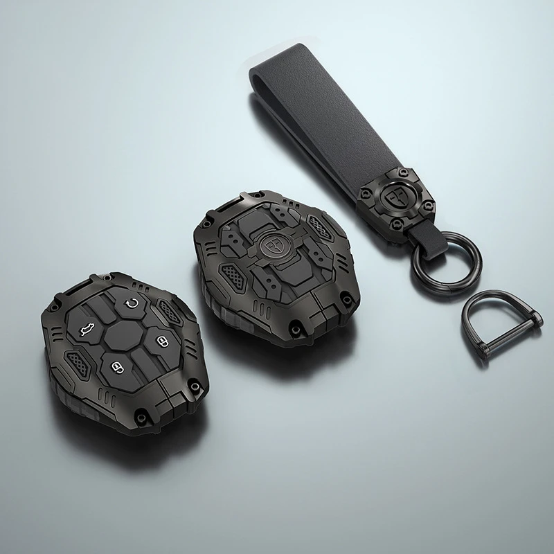 

Alloy Car Remote Key Cover Case For Chery For Jetour For Dashing X-1 Plus For DTC For IDM 2022 2023 Shell Accessories Protection