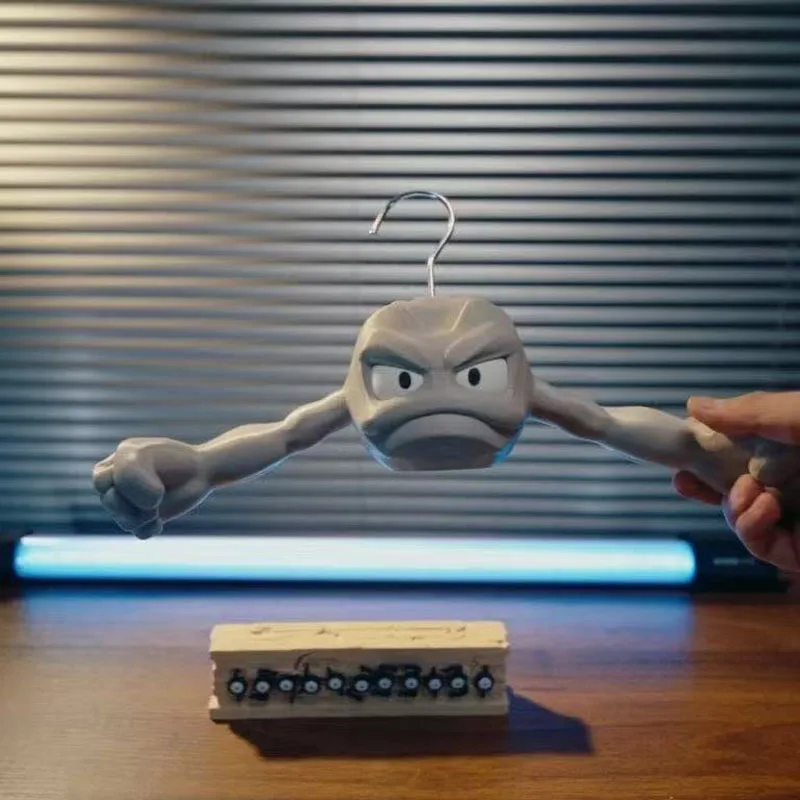 ثلاثية الأبعاد الطباعة الإبداع البوكيمون الجيود الشكل دمية شماعات الكرتون ثلاثية الأبعاد نموذج غرفة نوم تأثيث المنزل الديكور لطيف هدية #5