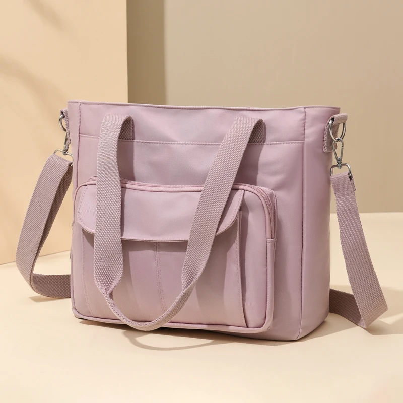 

Nylon Messenger Bag Ladies Big Capacity Handbags Shoulder Bag Youth Girls Student School Bags Fashion Crossbody Bags for Women