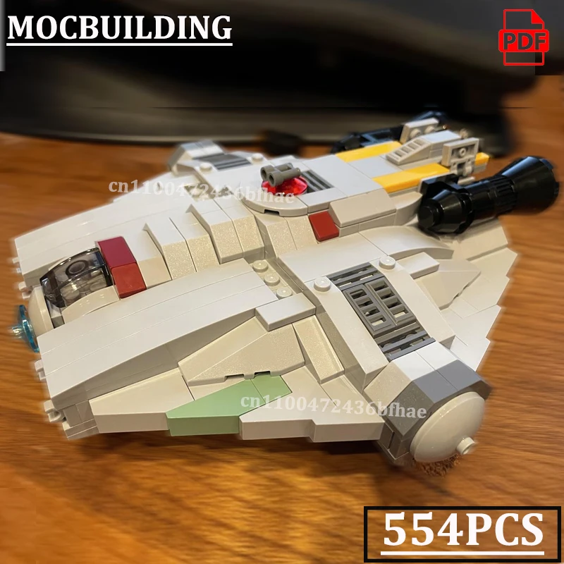 

1 : 220 Scale V-VCX-100 Spaceship Model Blocks MOCBUILDING Star Movie Bricks Display Construction Toys Gift