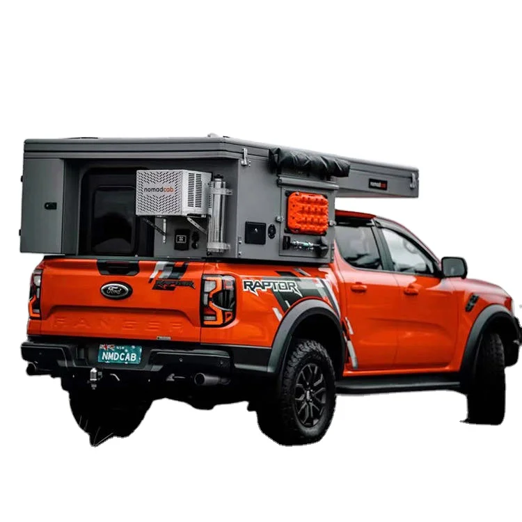 Pioneer All-Aluminum Pickup Truck Camper Shell with 1400kg Max Payload for Outdoor Adventures