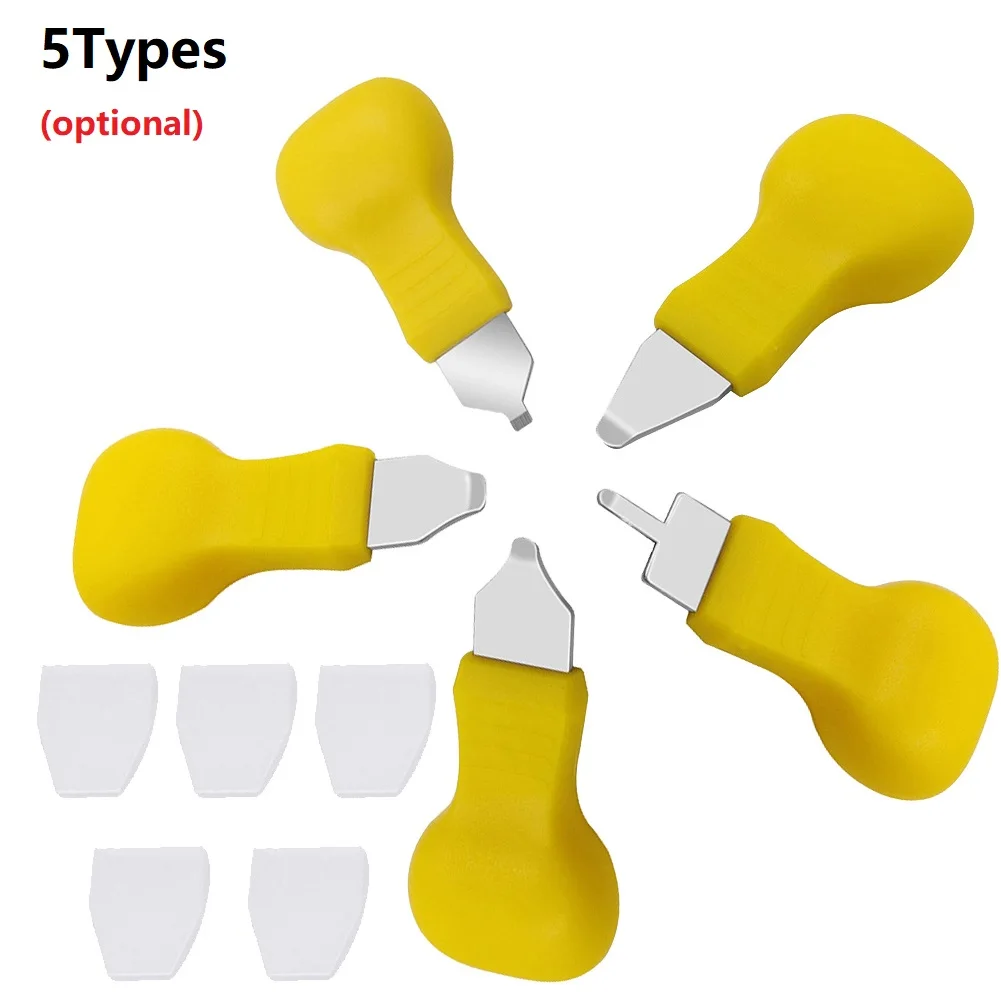 Yellow Case Opener Cover Opener Parts Pry Accessories Back Blade Case Replacement Tool Tools Watch For Handworking