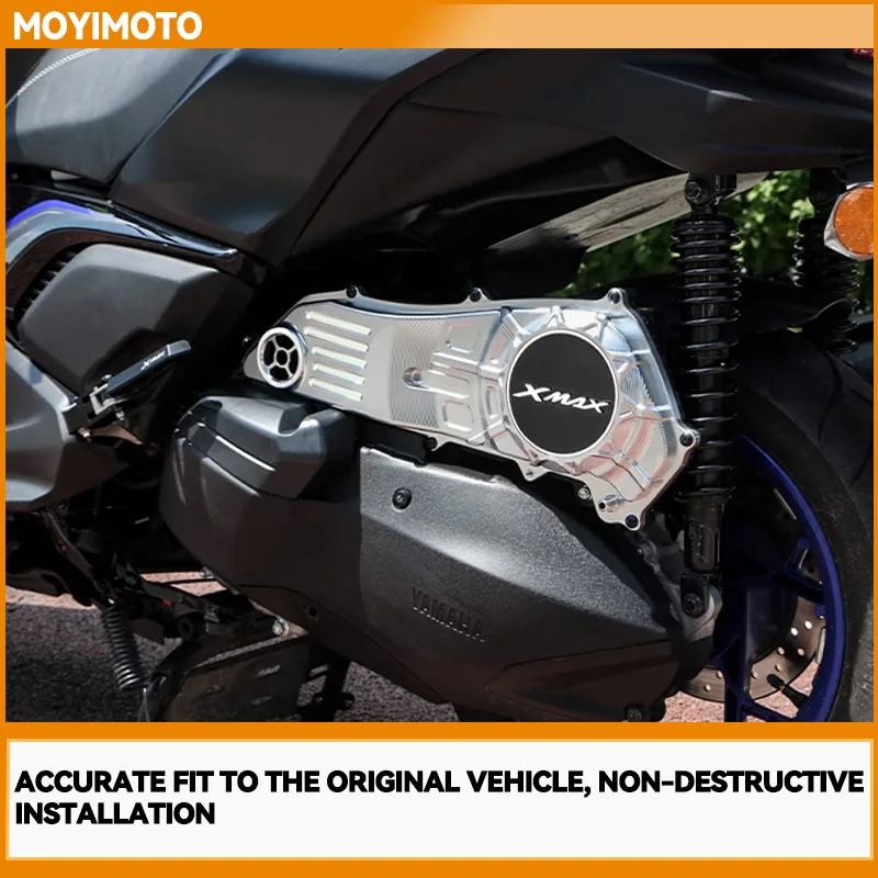 

For Yamaha XMAX 300 2017-2025 2024 2023 2022 2021 2020 CNC Air Filter Cover High-Sealing Quick Release Housing Cap Replacement