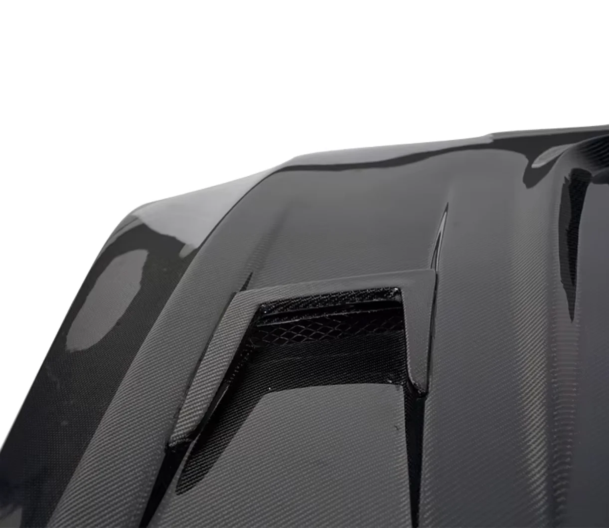 3K Twill Clear Carbon Fiber Front Hood W205 C-Class C63 Exterior Tuning Body PartsCar Parts And Car Kits