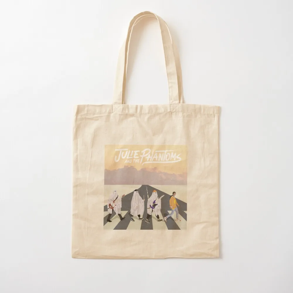 

Julie and The Phantoms on Abbey Road Tote Bag free delivery bags Canvas bag Canvas Tote Bag