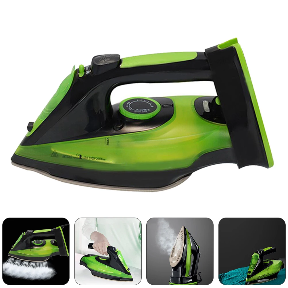 

Portable Steam Iron Electric Handheld Flat Iron Safe Home Accessories Heating Powerful Steam Wrinkle