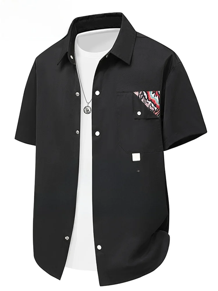 

Мужская одежда MoChao: Легкие дышащие повседневные футболки свободного кроя для лета, большие размеры, стандартная длина