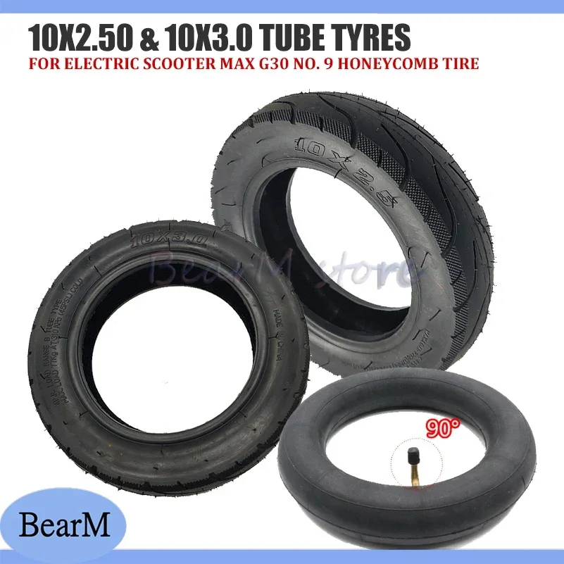 10 inch tire 10X2.50 10x3.0 For KUGOO M4 PRO electric scooter wear-resistant rubber inner tube outer