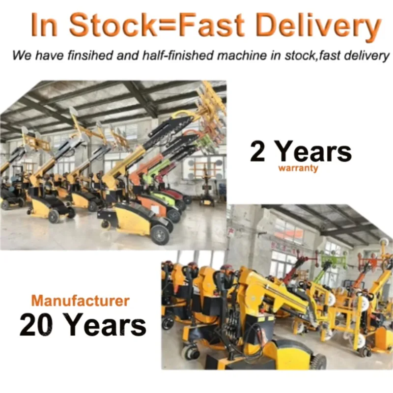 Customized Europe Standard Automatic Electronic Battery Powered Sucker Machine 6 Suction Cups Vacuum Glass Lifter