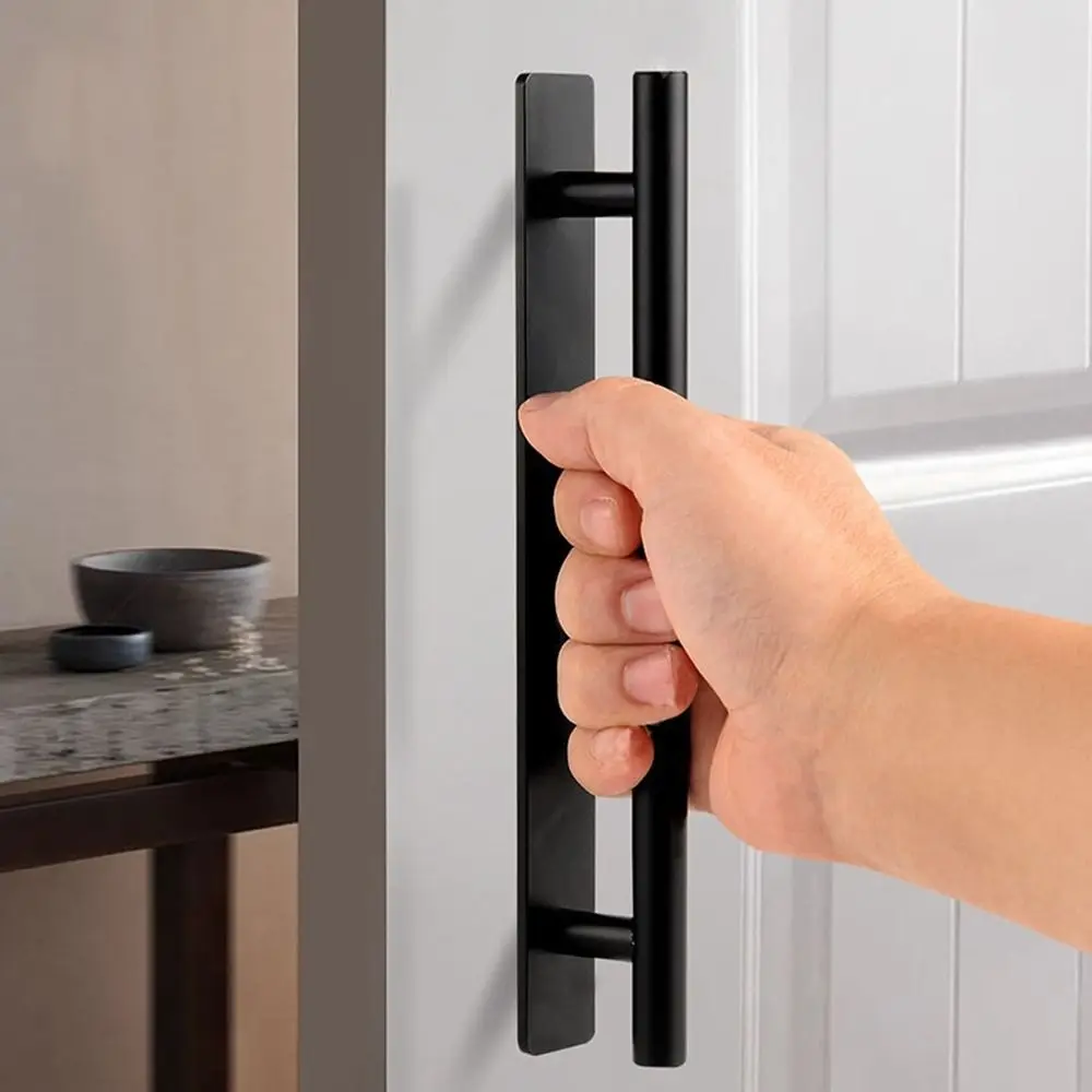 New Aluminium Alloy Door Handle Hardware Punch-free Sliding Door Knob Self-Adhesive Multifunctional Door Handlebar Door
