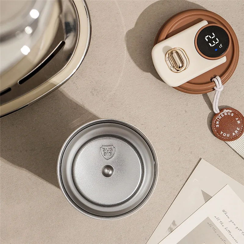 

P4-450ML Smart Thermosbottle Digital LED Temperature Coffee Mug Stainless Steel Thermal Mug Tumbler Mug Portable Flasks